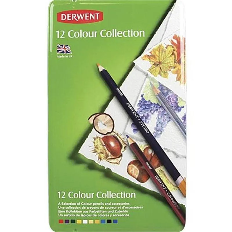 Derwent Color Collection Tin of 12
